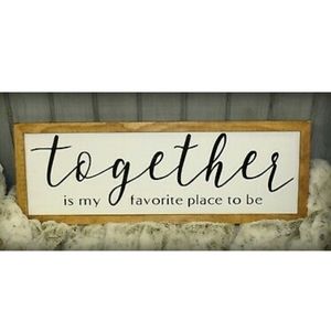 SOLD-Rustic Handmade Sign *NEW* (23.5" x 8.5")